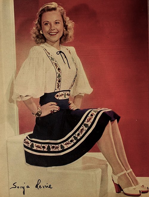 Sonja-Henie Sonja Henie, la plus grande patineuse artistique de tous les temps.